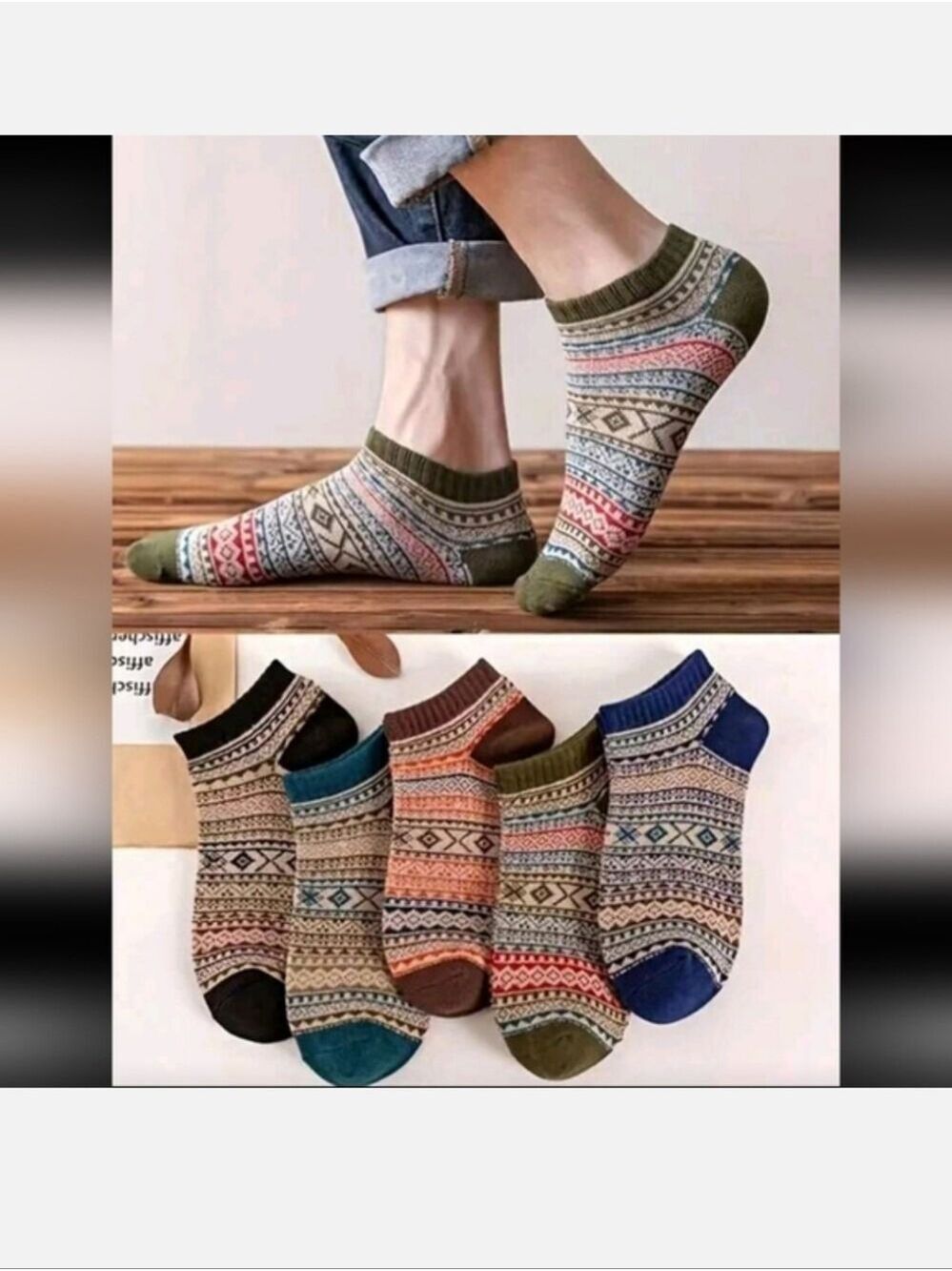 New 5 Pairs Of Women's Winter Socks size small to medium